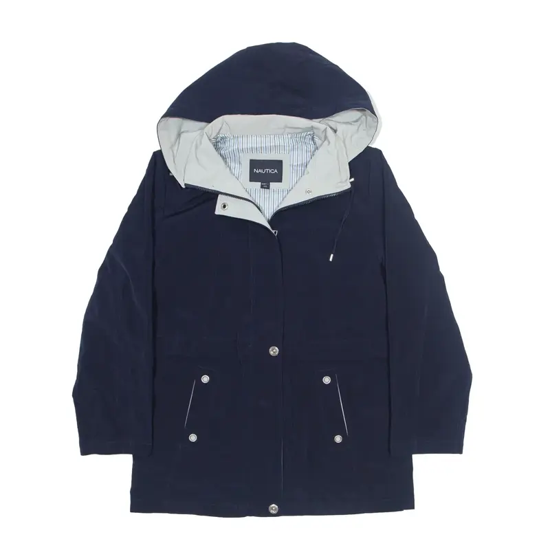 NAUTICA Parka Jacket Blue Womens M