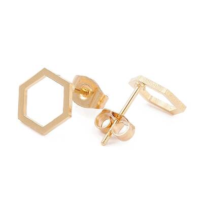 304 Stainless Steel Stud Earrings