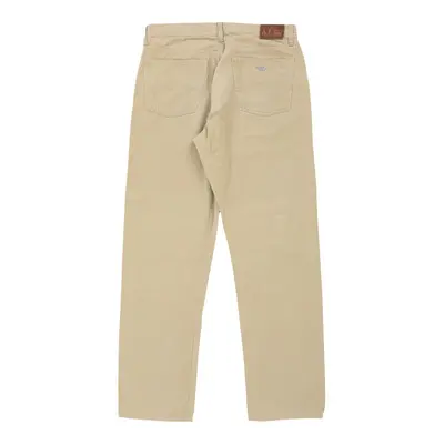 Armani Jeans Trousers - 36W 36L Beige Cotton