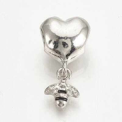 Alloy Enamel European Dangle Charms