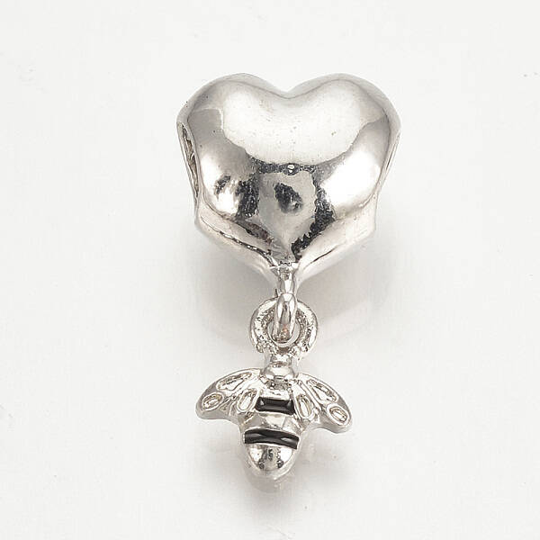 Alloy Enamel European Dangle Charms