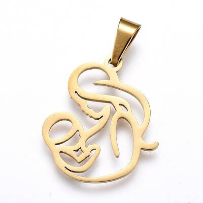 Mother's Day 304 Stainless Steel Pendants