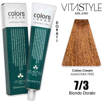 Vitastyle Colors Crema Senza Ammoniaca 100 Ml 7.3