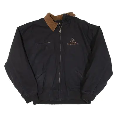 TRI MOUNTAIN Mens Bomber Jacket Black XL