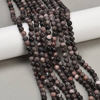 Natural Plum Blossom Jasper Beads Strands