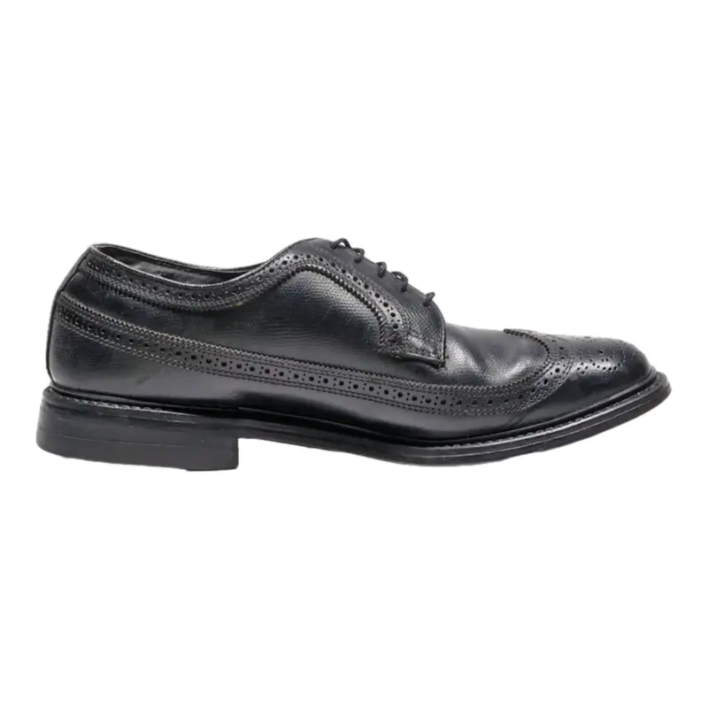 BILTRITE Brogue Shoes Black Leather Mens UK 10