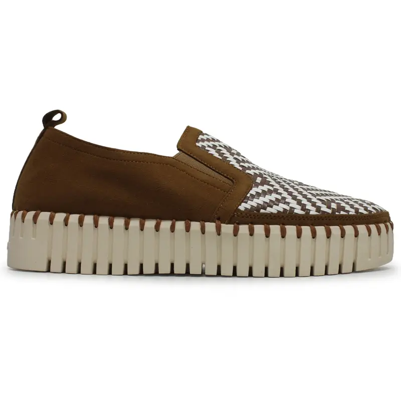 Ilse Jacobsen Tulip 3876 Textile Synthetic Women's Comfort Shoes - Cashew - Size:US 9 Women