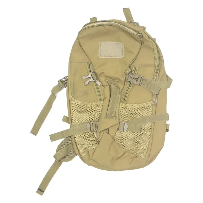 Womens Backpack Bag Green Leather