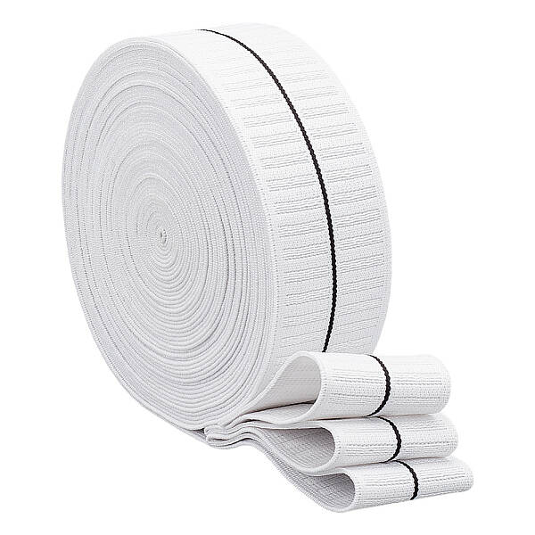 10 Yards Flat Polyester Elastic Cord
