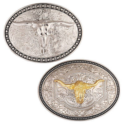 2Pcs 2 Styles Alloy Smooth Buckles