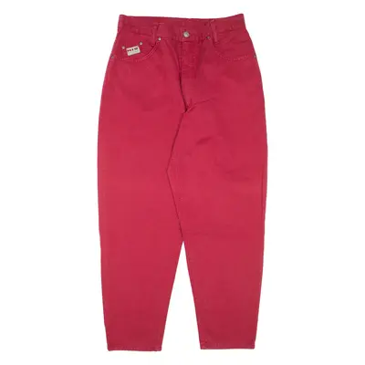 H.I.S Jeans Red 90s Denim Regular Mom Womens W29 L29