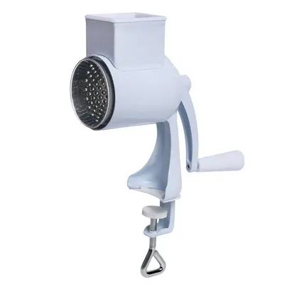 Hand-Cranked Peanut Grinder & Cheese Shredder | Color: 160 White Single Knife