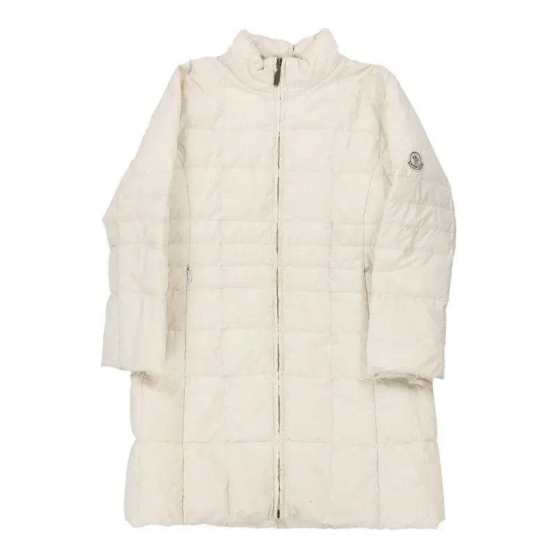 8 Years Moncler Puffer - Small White Polyester | Size: small