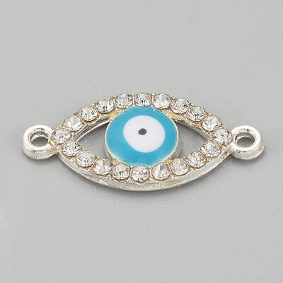 Alloy Rhinestone Links connectors
