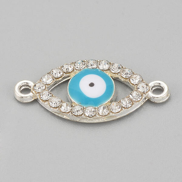 Alloy Rhinestone Links connectors