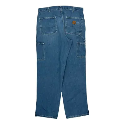 Carhartt Jeans - 36W 33L Blue Cotton