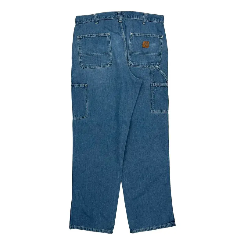 Carhartt Jeans - 36W 33L Blue Cotton