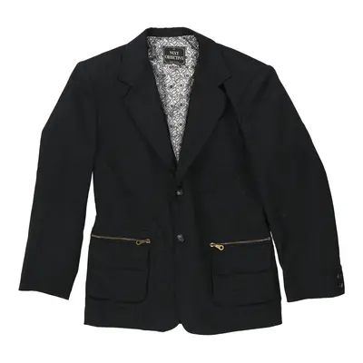 Next Objective Blazer - Medium Navy Wool Blend