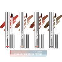 4 Counts/set Long-Lasting peel-off Peel Off Lip Liner Stain | Waterproof & Smudge-Proof Matte Finish | Transfer-Resistant All...