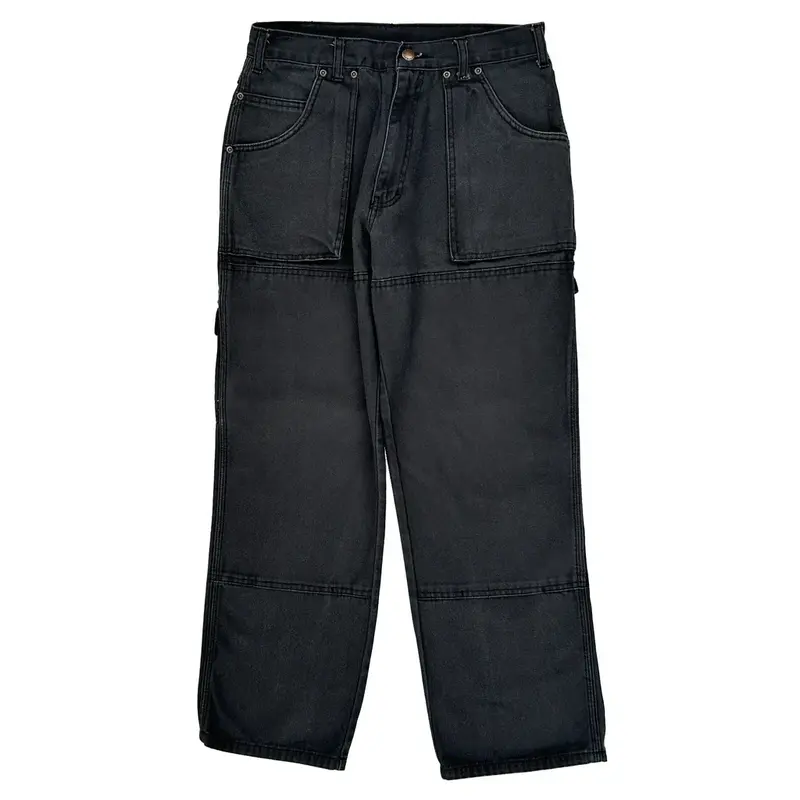 Dickies Carpenter Trousers - 31″ Waist Black Cotton