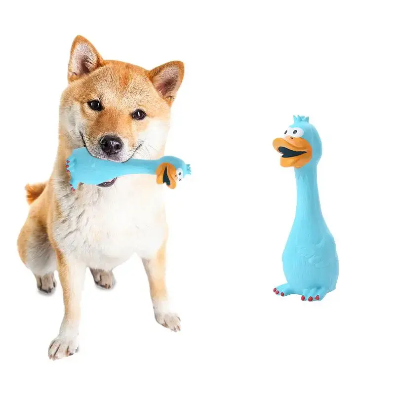 Durable Dog Toy, Squeaky Chicken Shaped Pet Toy, Interactive Dog Toy for Dogs & Cats, Dog Squeaky Toy