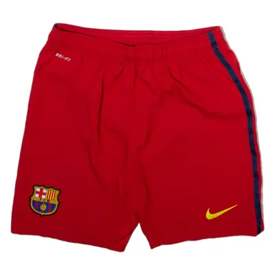 NIKE Fc Barcelona Boys Casual Shorts Red 10-11Y W24