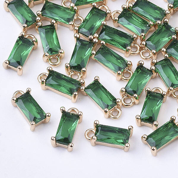 Transparent Glass Charms