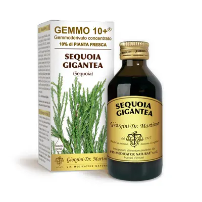 Dr Giorgini gemmo 10+ sequoia 100 ml non-alcoholic liquid