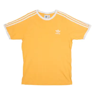 ADIDAS Womens T-Shirt Orange M