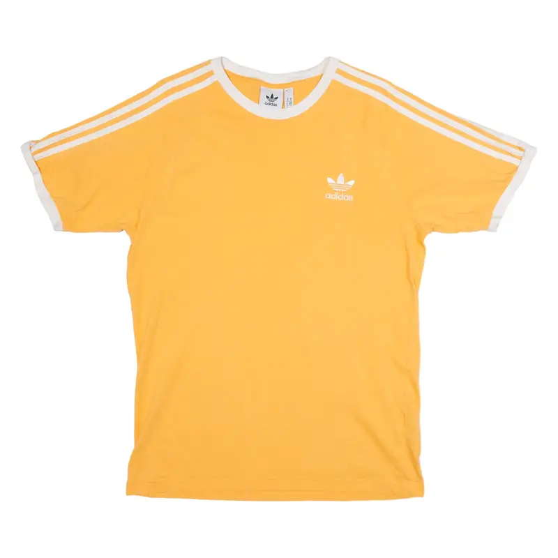 ADIDAS Womens T-Shirt Orange M