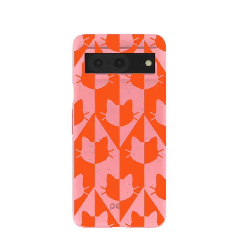 Bubblegum Pink Purr Google Pixel 8 Case