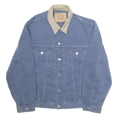 LEVI'S Mens Denim Jacket Blue L