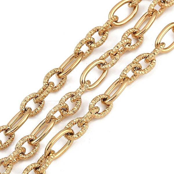 Ion Plating(IP) 304 Stainless Steel Twist Oval Link Chains