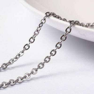Tarnish Resistant 304 Stainless Steel Cable Chains