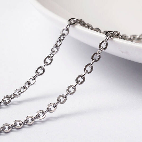 Tarnish Resistant 304 Stainless Steel Cable Chains