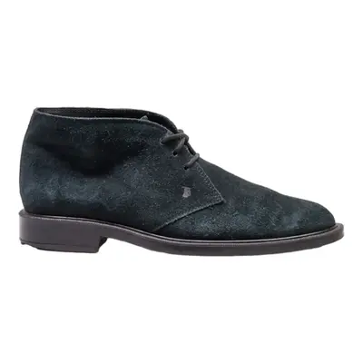 TODS Ankle Boots Black Leather Mens UK 6
