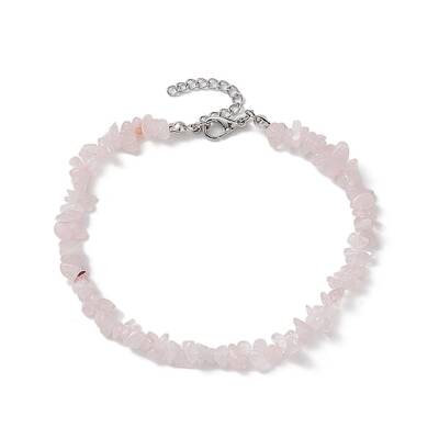 Natural Gemstone Beads Anklets