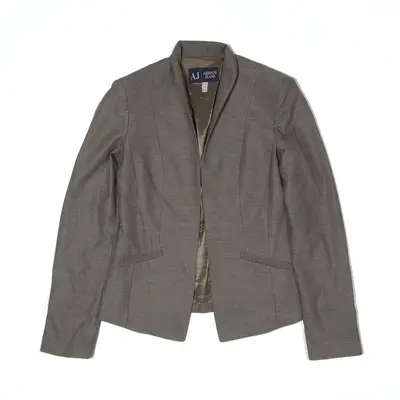 ARMANI JEANS Jacket Grey Blazer Womens S