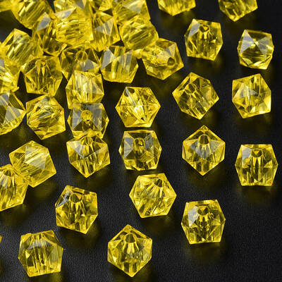 Transparent Acrylic Beads