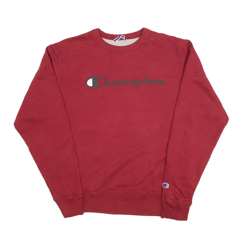 CHAMPION Sweatshirt Red Mens S