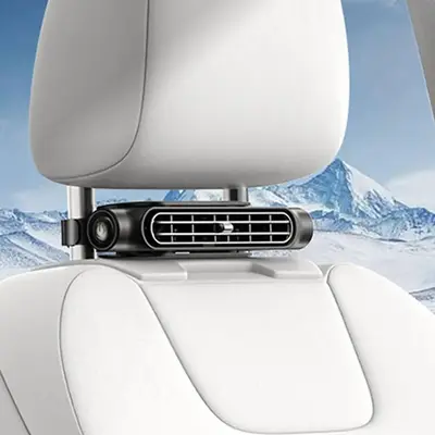 Car Turbo Fan, USB Powered Car Fan, Car Seat Back Fan, Car Cooling Fan, Universal Car Electrical Appliances for Car Interior,...