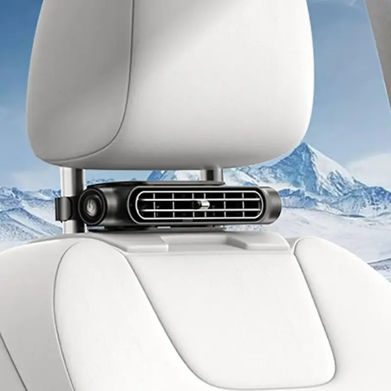 Car Turbo Fan, USB Powered Car Fan, Car Seat Back Fan, Car Cooling Fan, Universal Car Electrical Appliances for Car Interior,...
