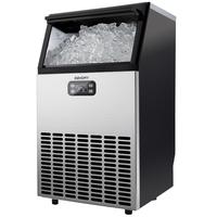 EUHOMY Commercial Ice Maker Machine, 100lbs/24H Stainless Steel Under Counter ice Machine with 33lbs Ice Storage Capacity, Fr...