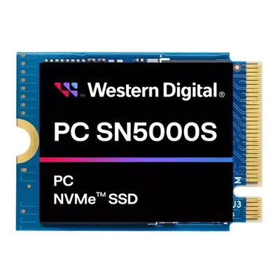 SDEQTSJ-512G Western Digital PC SN5000S 512GB PCI Express NVMe 4.0 x4 M.2 2230 Solid State Drive