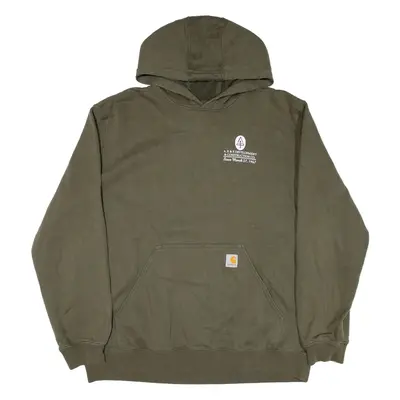 CARHARTT Mens Green Hoodie XL
