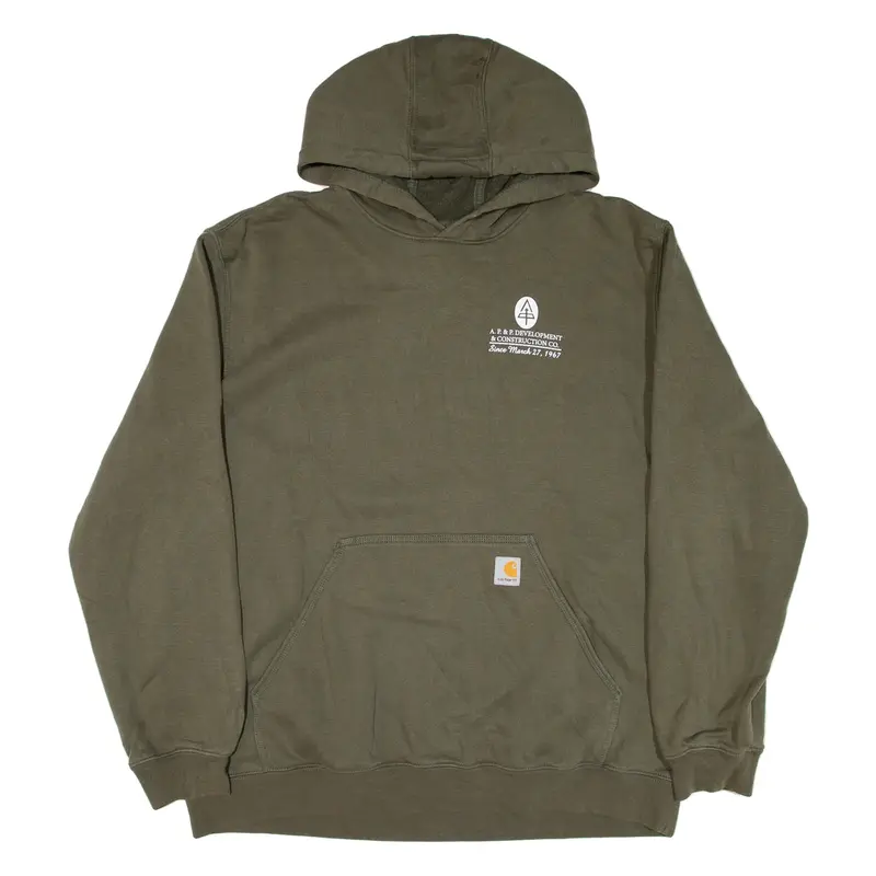 CARHARTT Mens Green Hoodie XL