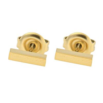 Ion Plating(IP) 304 Stainless Steel Stud Earrings for Women