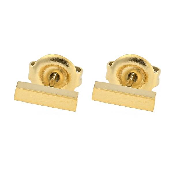 Ion Plating(IP) 304 Stainless Steel Stud Earrings for Women