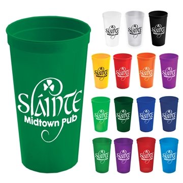 250 Custom 24 oz Stadium Cup - Recyclable & BPA-Free
