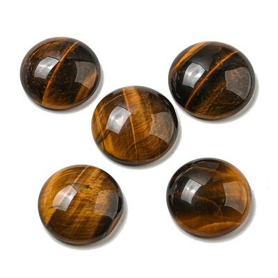 Natural Tiger Eye Cabochons